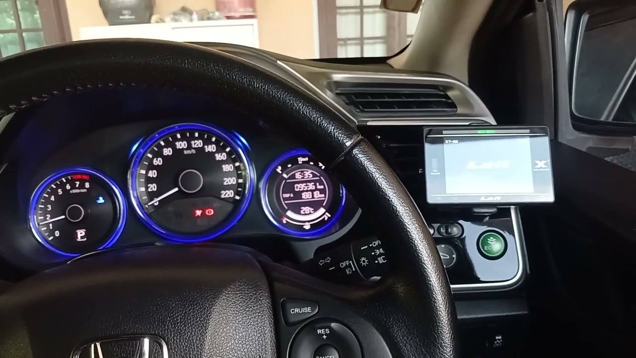 😃Honda City GM6 Straight Pipe Cold Start with LUFI X7 Revolution meter.
