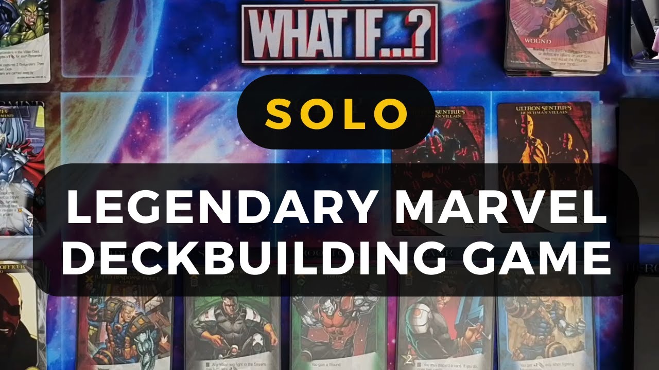 Legendary Marvel Deckbuilding Game | What If...? Solo Mode | DaniCha
