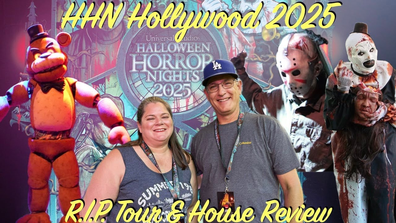 Halloween Horror Nights 2025 Hollywood Houses & R.I.P Tour Review