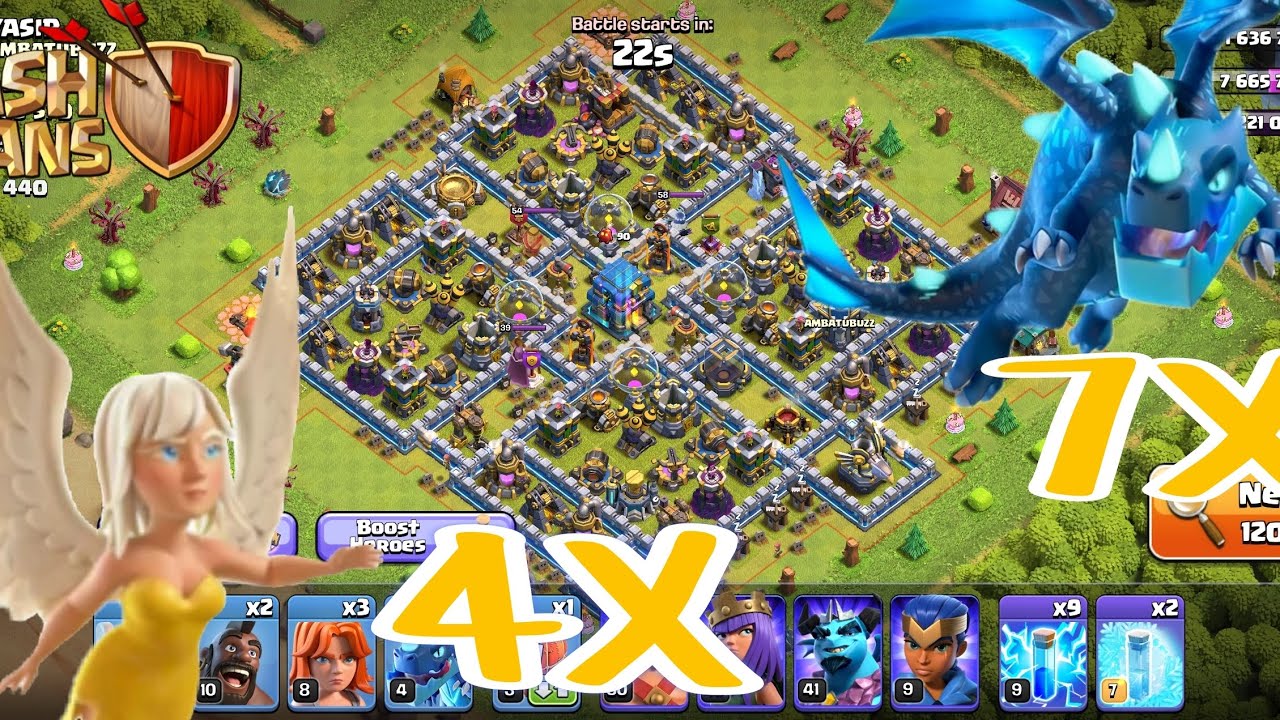 EASY ATTACK  | CLASH OF CLANS | #clashofclans #attack #gaming @ClashOfClans @MohdAmjad02 