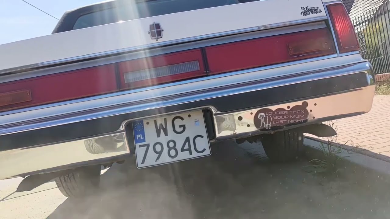 Lincoln Town Car 5.0 v8, Dźwięk Wydechu, Exhaust Sound