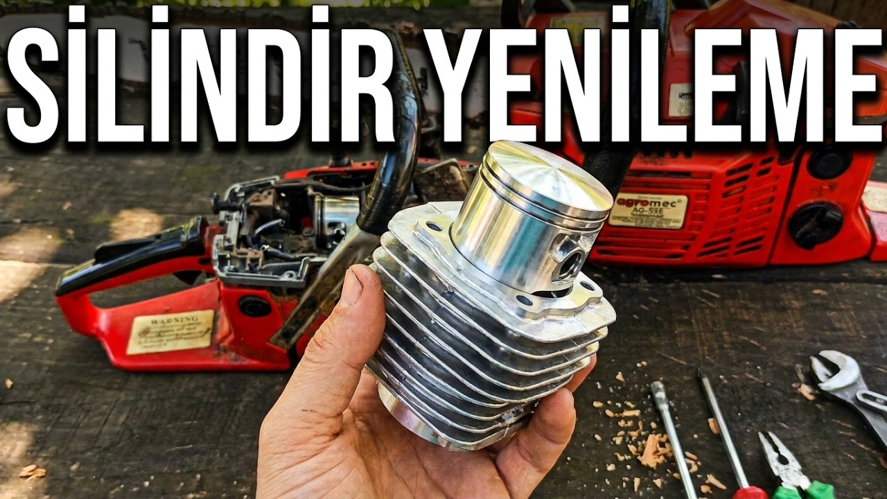 #motorlutestere #agacmotoru  #PİSTON #SİLİNDİR YENİLEME REVİZYON