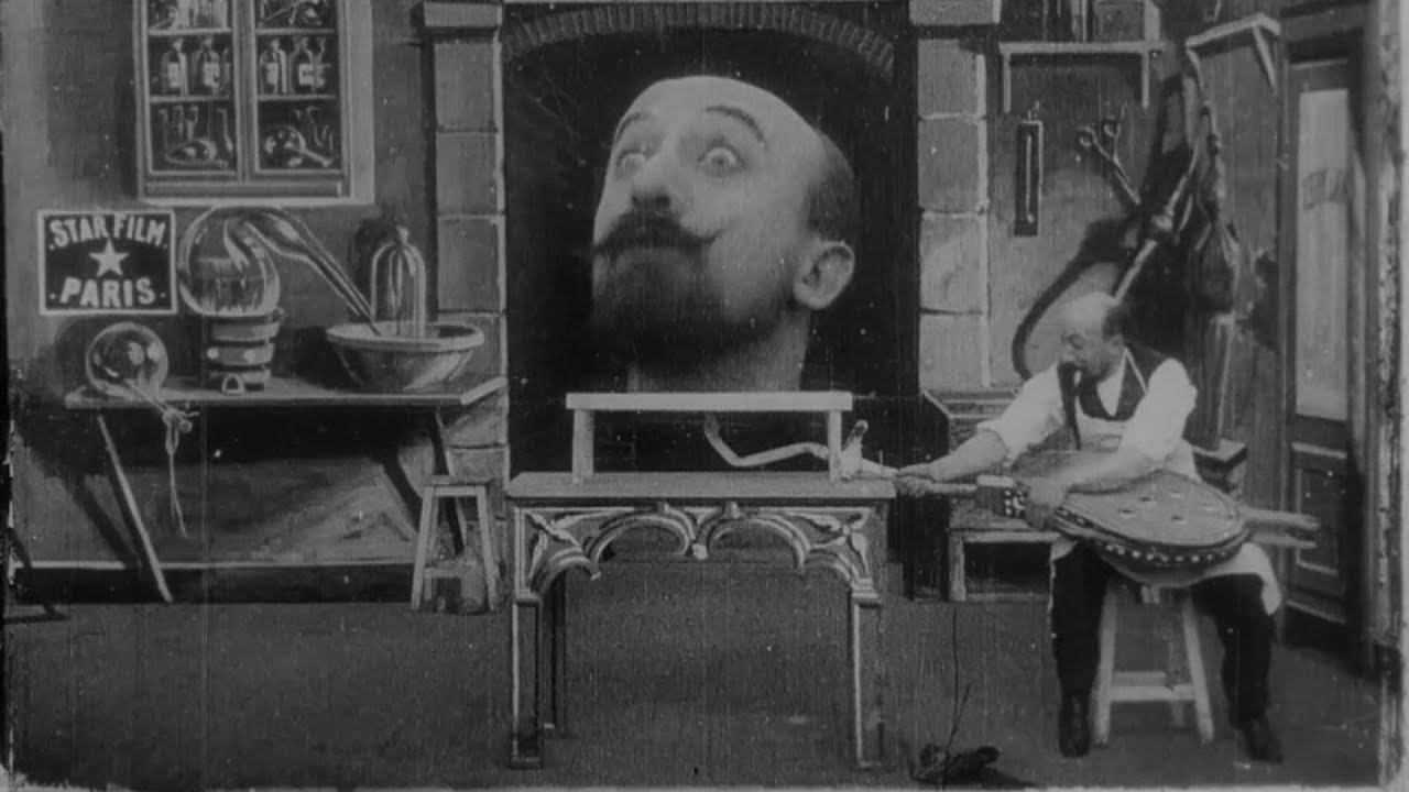 L'uomo dalla testa di gomma (1901) Georges Méliès