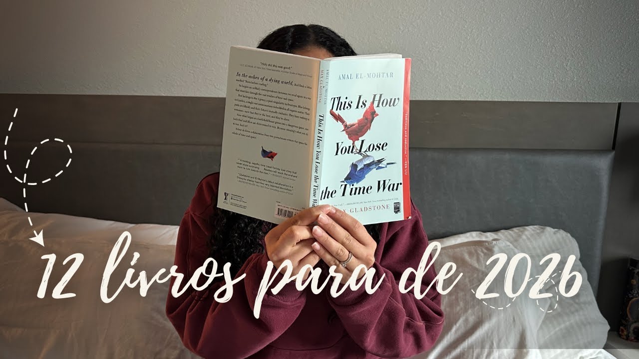 os 12 livros que quero durante 2026 📚