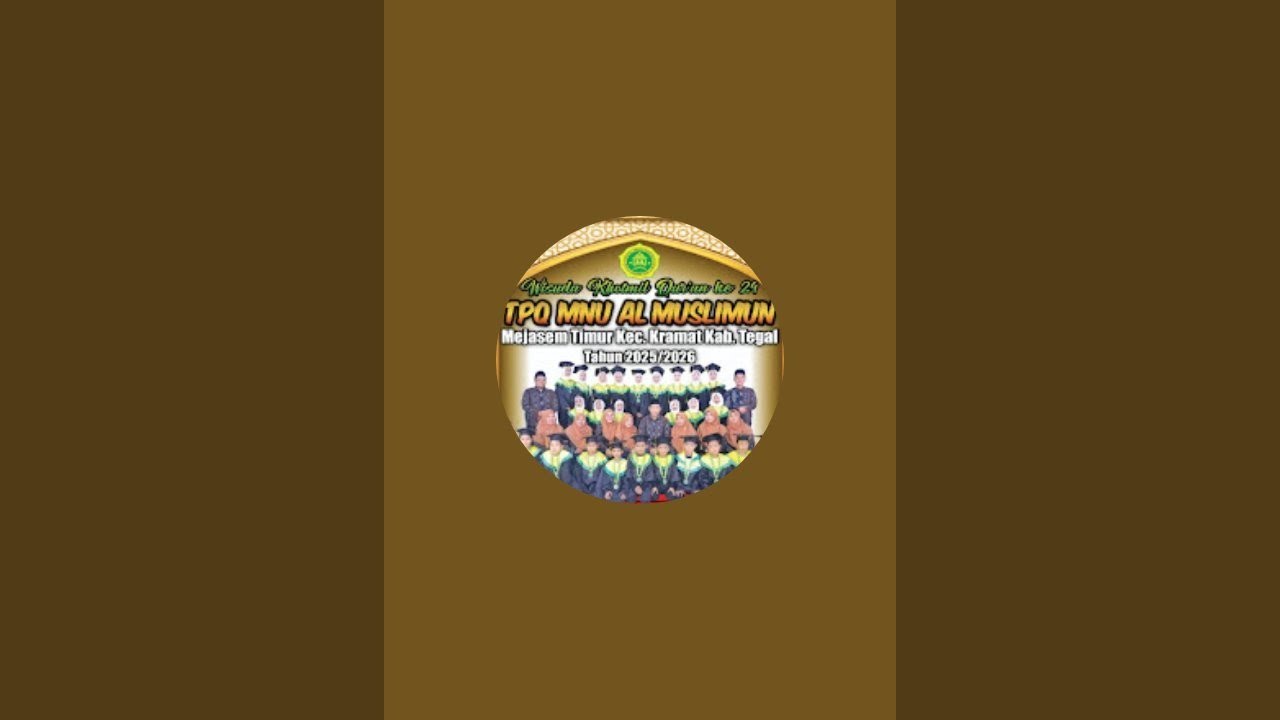 TPQ Al-muslimun Mejasem Timur,Kec Kramat Tegal  sedang live sekarang!