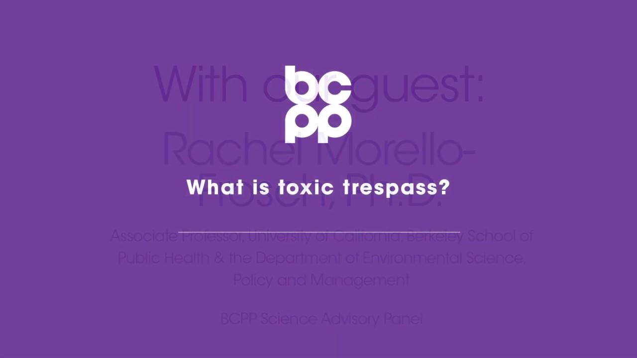 Toxic trespass and breast cancer with Rachel Morello-Frosch, PhD, MPH -BCPP Behind the Science Ep. 3