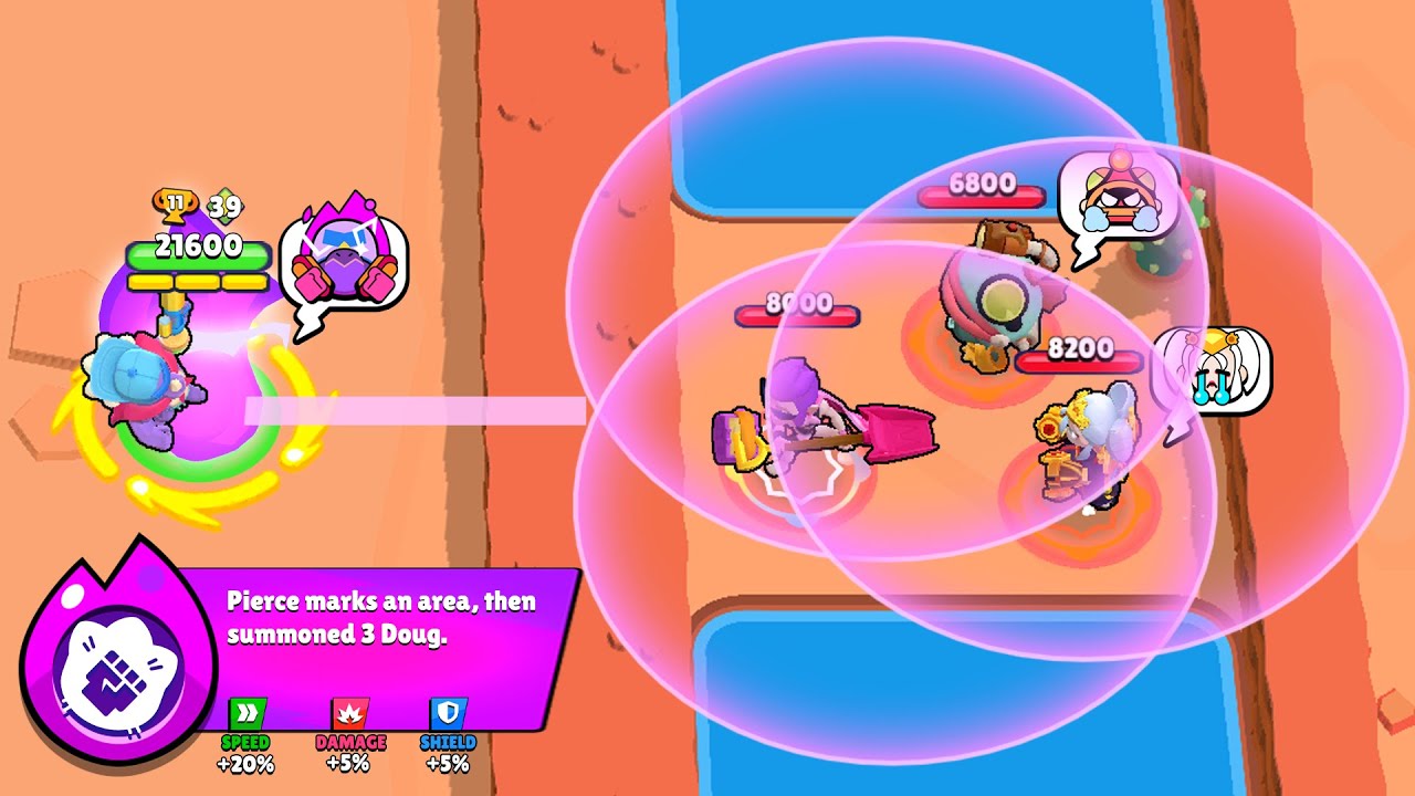 PIERCE'S HYPERCHARGE TROLL = GLOWBERT TEAM ENDED 😂 Brawl Stars 2026 Funny Moments & Fails ep.1927