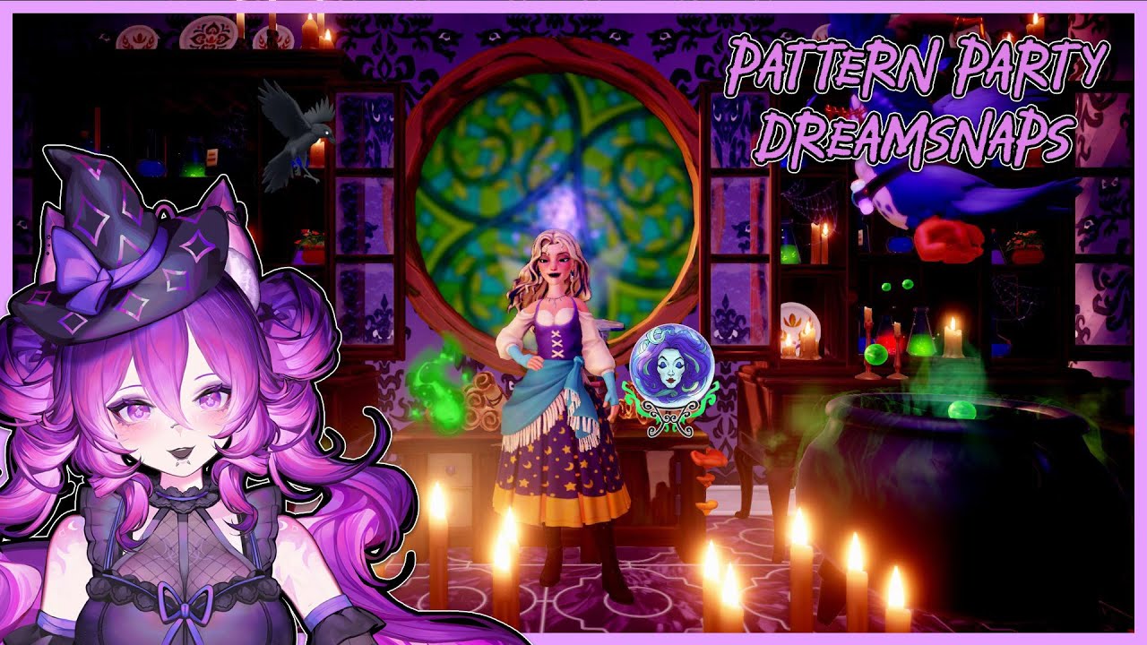 [Pattern Party Dreamsnaps] Inspiration and Process for Disney Dreamlight Dreamsnaps!
