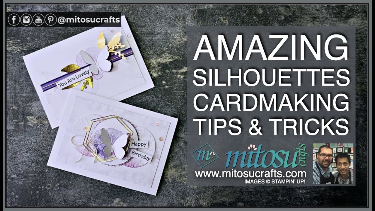 Cardmaking Tips & Tricks with Amazing Silhouettes LIVE Demonstration