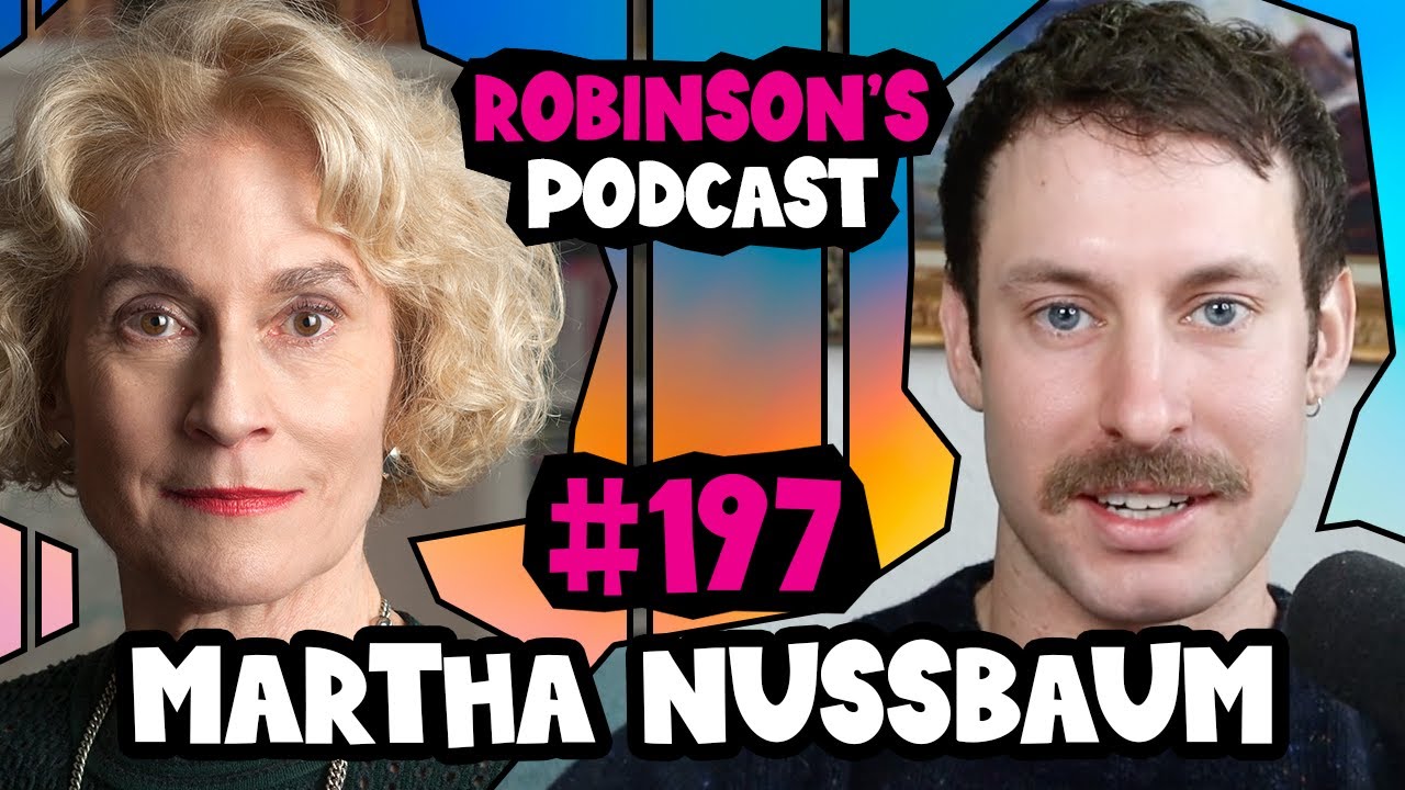 Martha Nussbaum: Justice for Animals | Robinson's Podcast #197