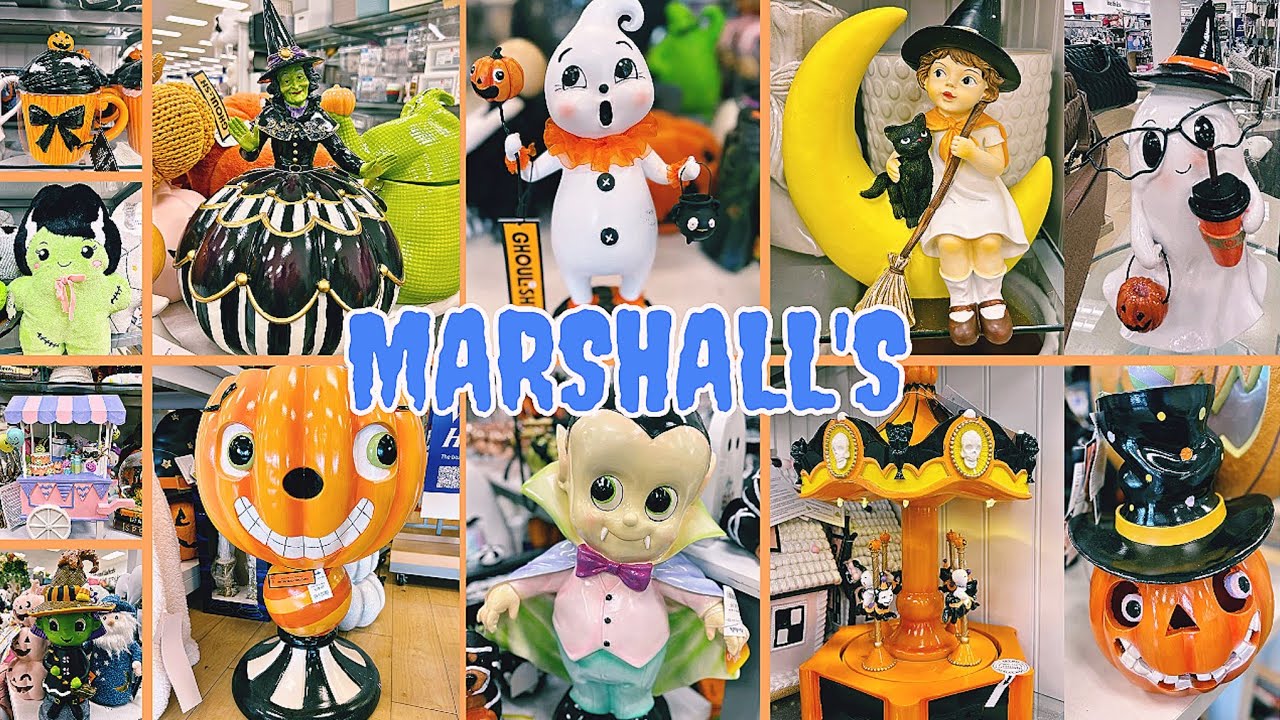 MARSHALLS JACKPOT WISHLIST HALLOWEEN 2025 SHOP WITH ME!! HALLOWEEN HAUNTS & SPOOKTACULURE DECOR 