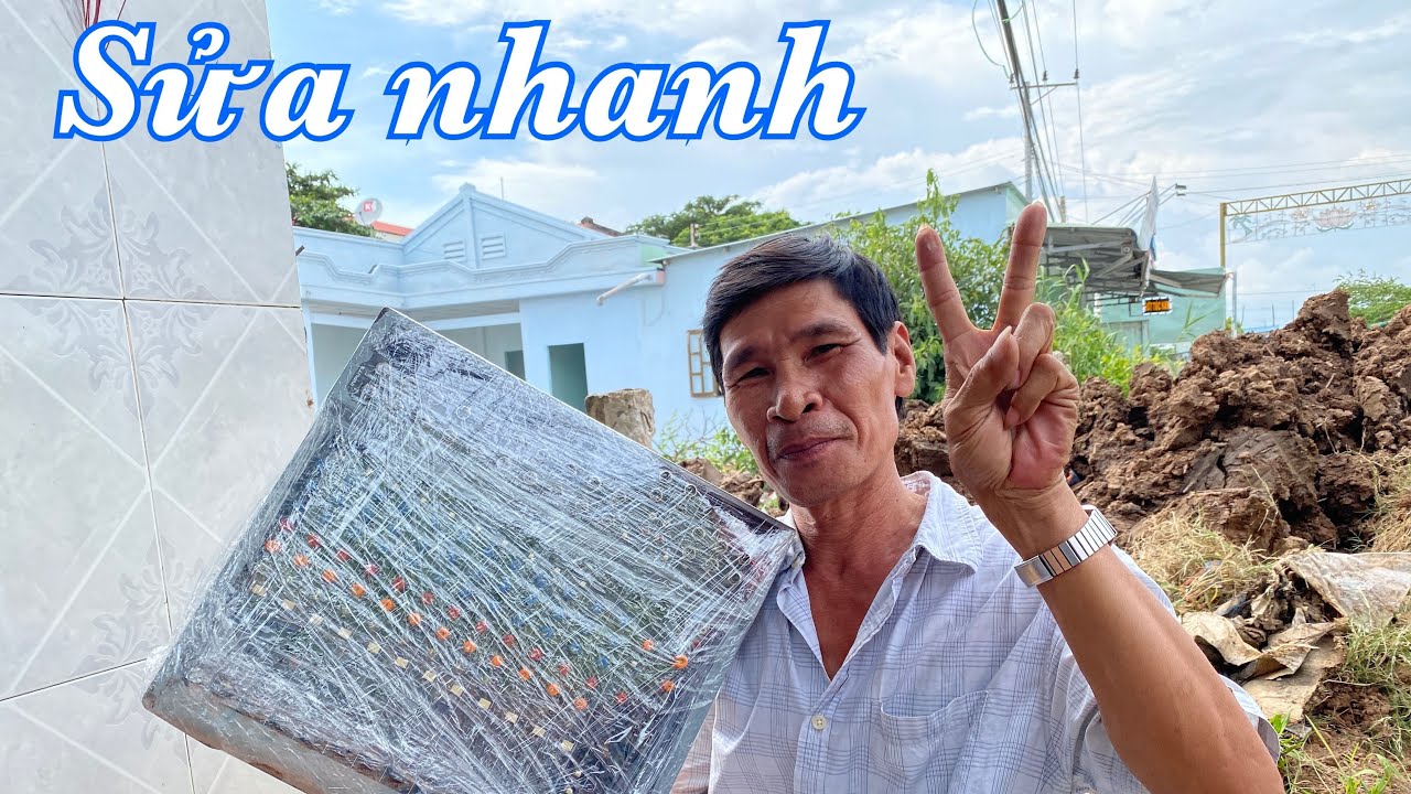Anh Bảo- Long An Sửa mixer PV14 fake mất echo lấy liền tại tiệm điện tử Thành Nam