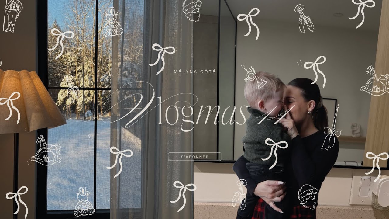 VLOGMAS 14 | Ménage, lavage & routine du soir la veille de décembre 🎄