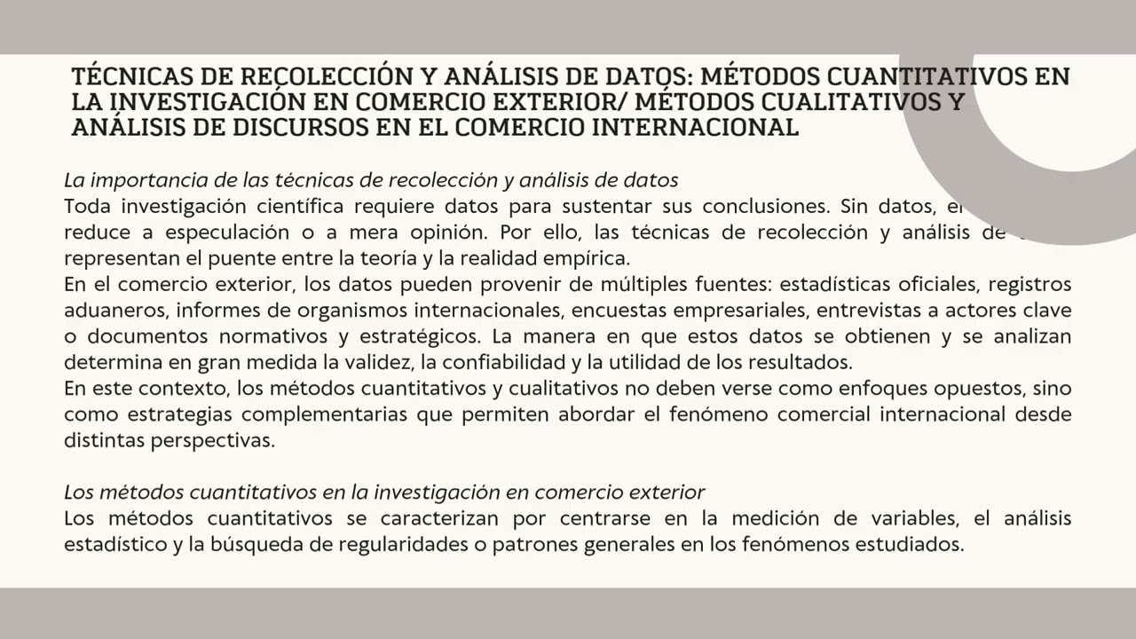 Diseño de Proyectos de Investigación en Comercio Internacional 3.1