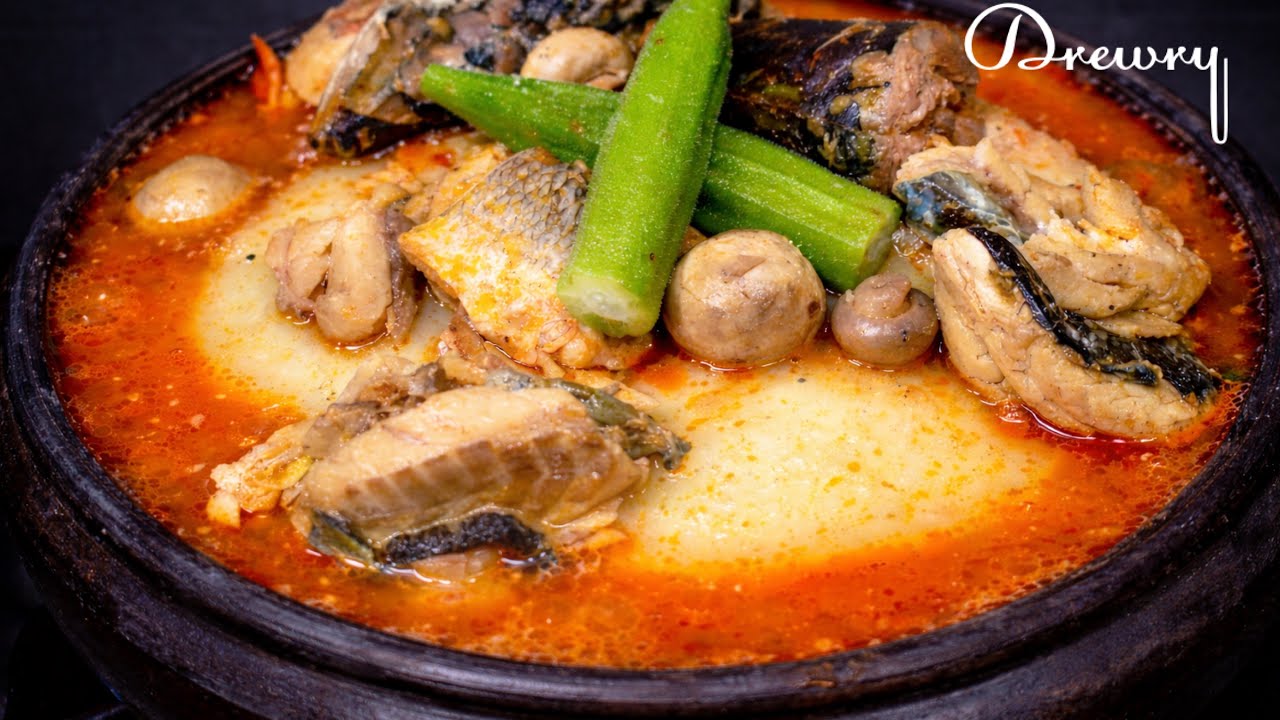 This unforgettable assorted fish light soup will last for days | Ghana fish pepper soup