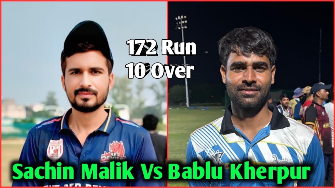 घोड़ा उड़ गया | Sir Sachin Malik vs Bablu Kherpur | 172 Run 10 Over | Cricketwithmichael 