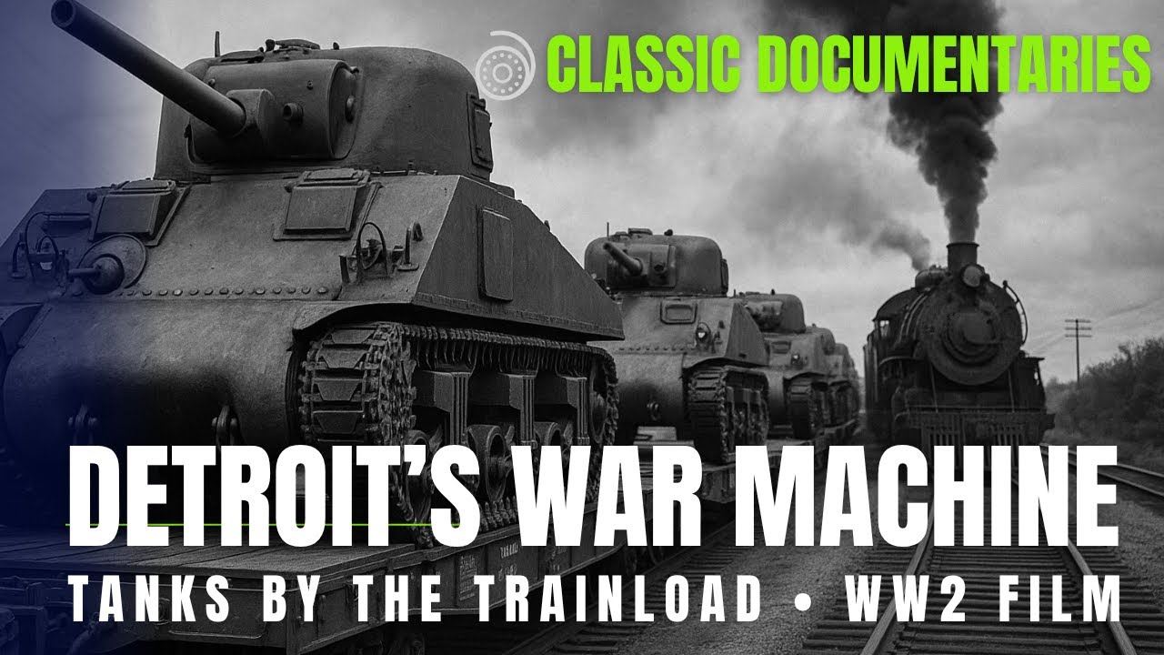 Detroit's War Machine | Tanks by Trainload WW2 Film | Classic Documentaries