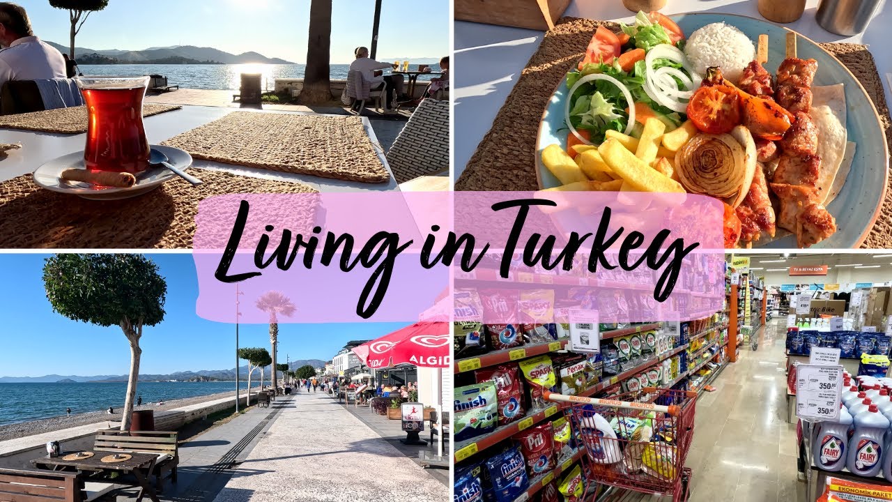 Expat Life in Turkey Eating out at Çalış Beach, Prices, Grocery Shopping & Cost of Living in Fethiye