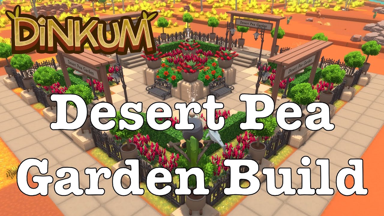 Dinkum Let's Build a Garden / Speed Build Video