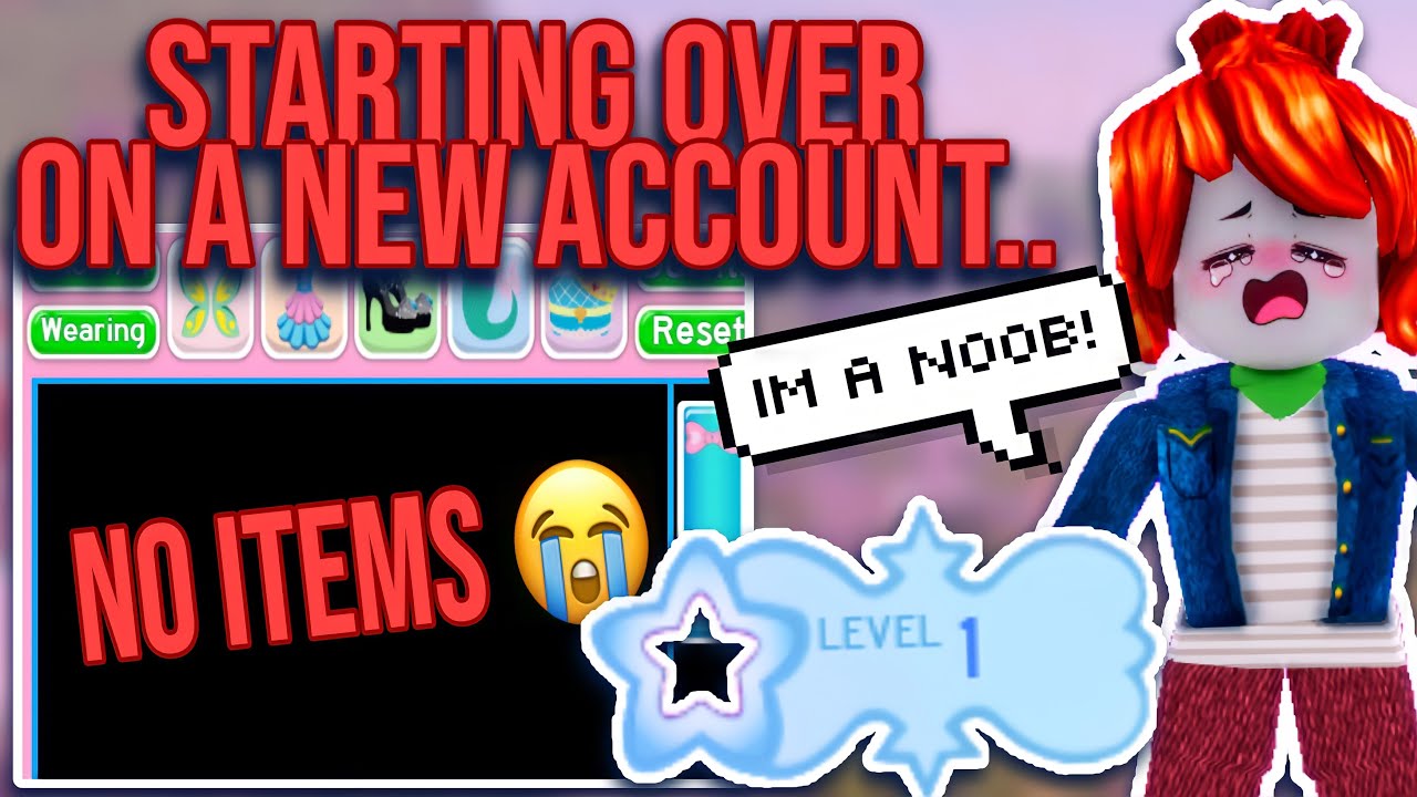 МНЕ ПРИДЕТСЯ НАЧАТЬ ЗАНОВО В ROYALE HIGH… 💔😭 ROBLOX Royale High Speedrun Challenge ЭПИЗОД 1