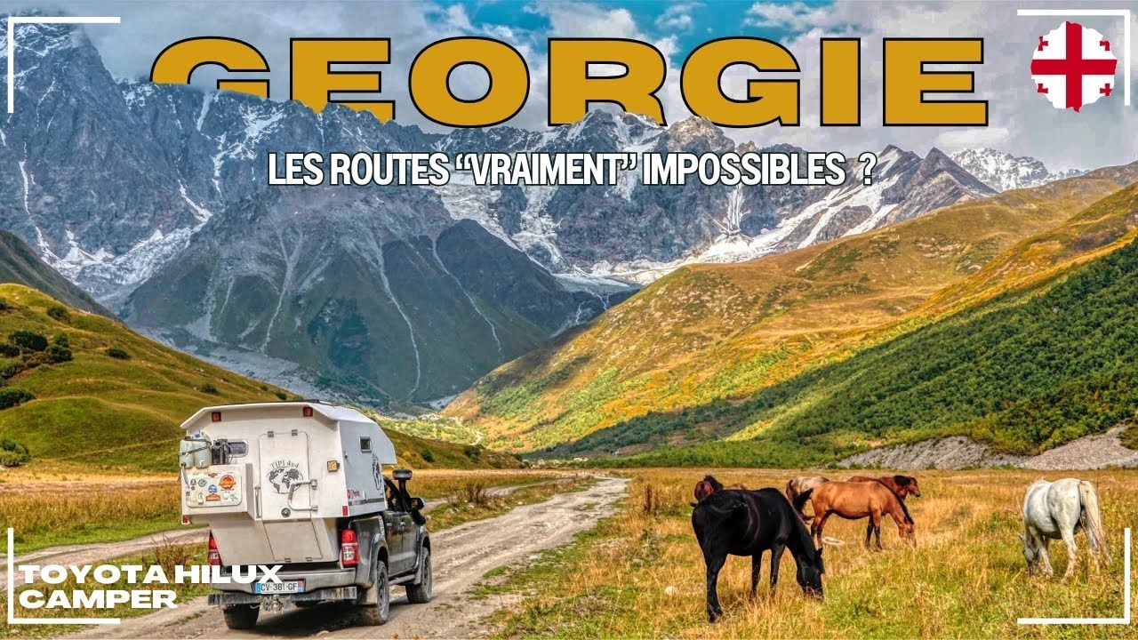 Les PISTES de GEORGIE sont-elles faisable sans  4X4 ? 🇬🇪 OFFROAD I ROADTRIP I VANLIFE I TOYOTA HILUX