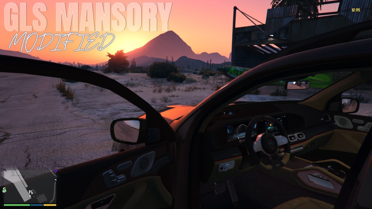 Grand Theft Auto V 2026 MERCEDES GLS MANSORY MODIFIED DRIVE TEST