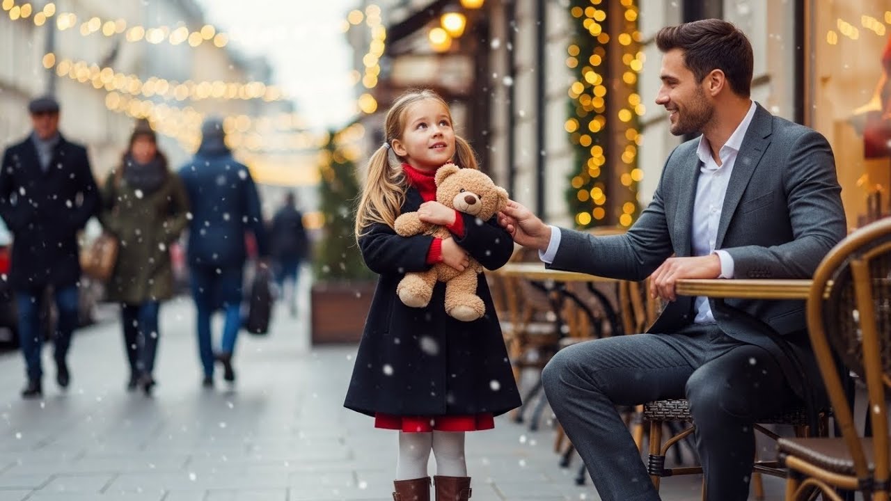 The Lonely CEO Spent Christmas Alone… Until The Little Girl Said, “Come Have Party at My Place