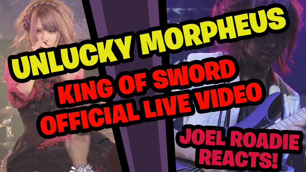 Unlucky Morpheus - Knight of Sword (Official LIVE video) - Roadie Reacts