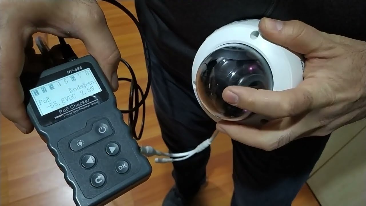 PoE TEST Cihazı Çok Fonksiyonlu | Bilgi İşlem Tecrübeleri Ethernet PoE Checker NF 488 Kullanımı
