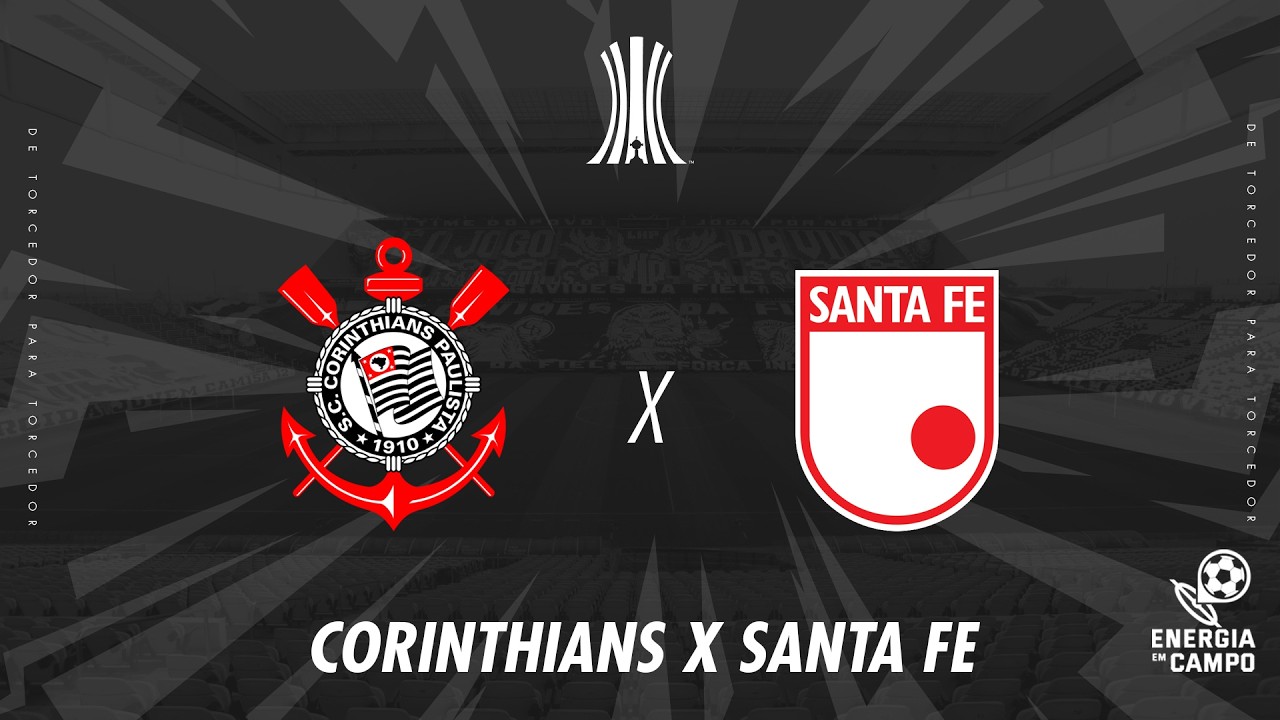 CORINTHIANS X IND. SANTA FE - 15/04/2026 - LIBERTADORES - AO VIVO