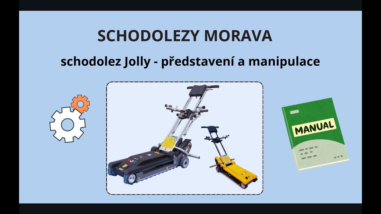 Schodolez Jolly (nosnost až 170Kg) - představení a manipulace | Schodolez.eu  @schodolezy