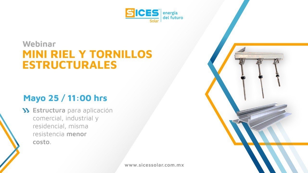 Sices Academy💻 Mini Riel y Tornillos Estructurales 👷🏼&zwj;♂