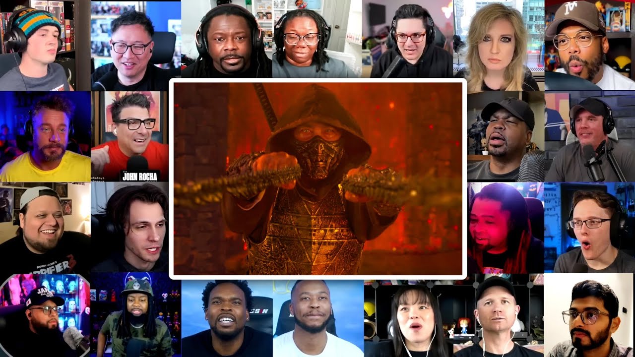 MORTAL KOMBAT 2 -  Trailer 2 Reaction Mashup - Warner Bros