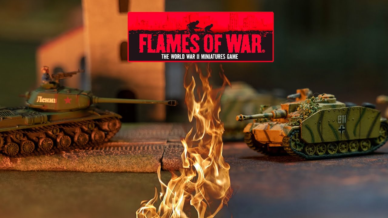 Flames of War Battle Report - Soviet Hero Rifle vs, Armored Panzer Grenadiers