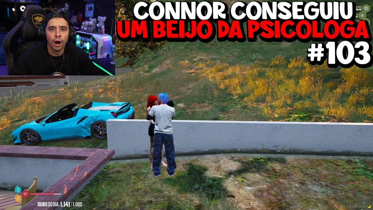 CONNOR CONSEGUIU DAR UM BEIJO NA PSICOLOGA! EP 103
