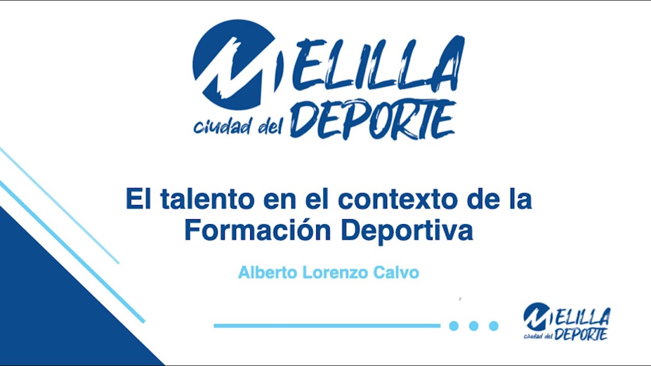Ponencia Alberto (El talento en el contexto de la formación deportiva)