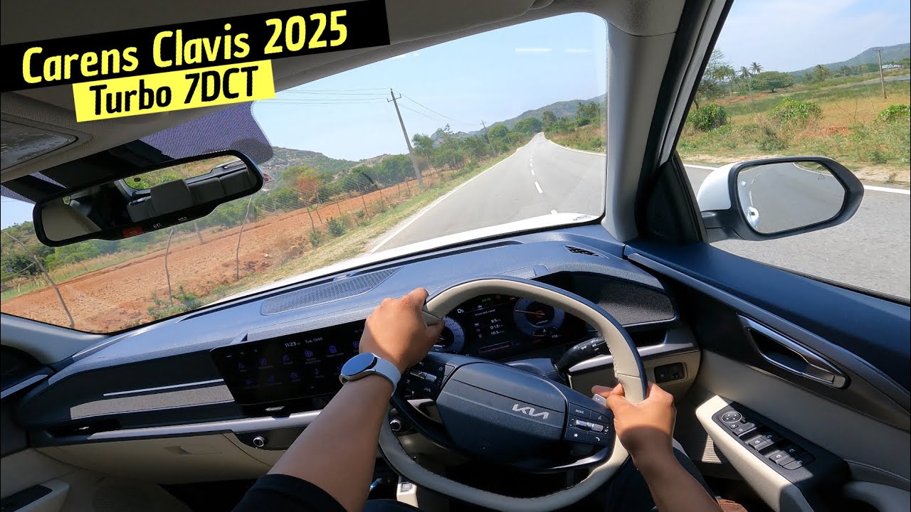 Kia Carens Clavis Turbo 7DCT 6 Seater 2025 Drive Review: Features, Comfort, Mileage & Performance !!
