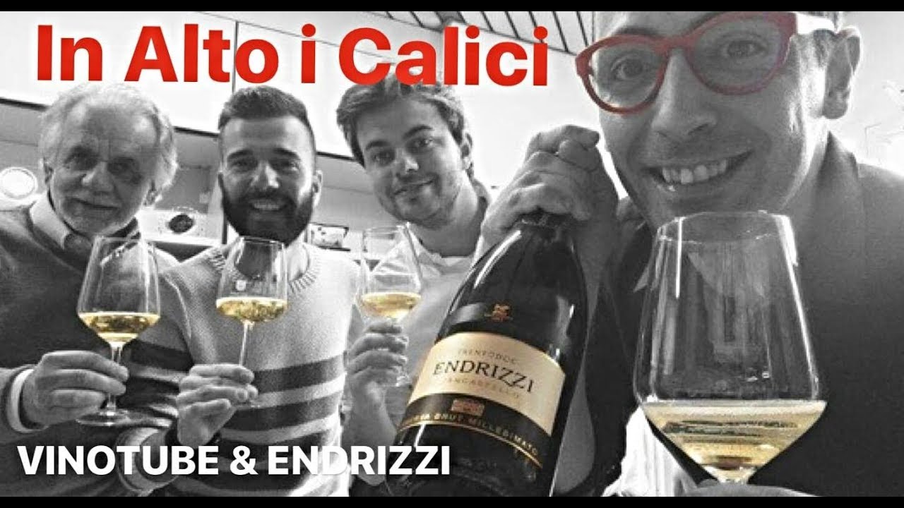 In alto i calici con Endrizzi | Radio Dolomiti & VinoTube