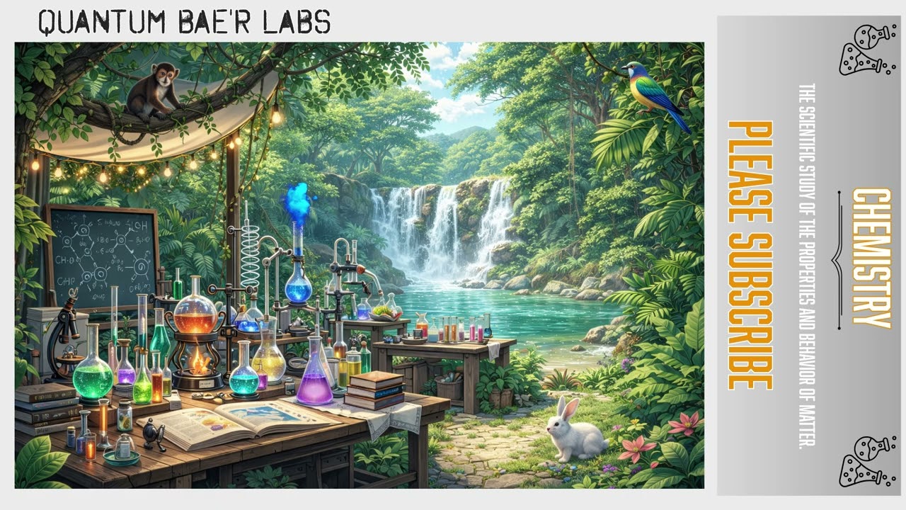🧪 Chemistry : 실험하는 곰의 로파이 비트 (Lofi Beats in the Lab) 🐻✨