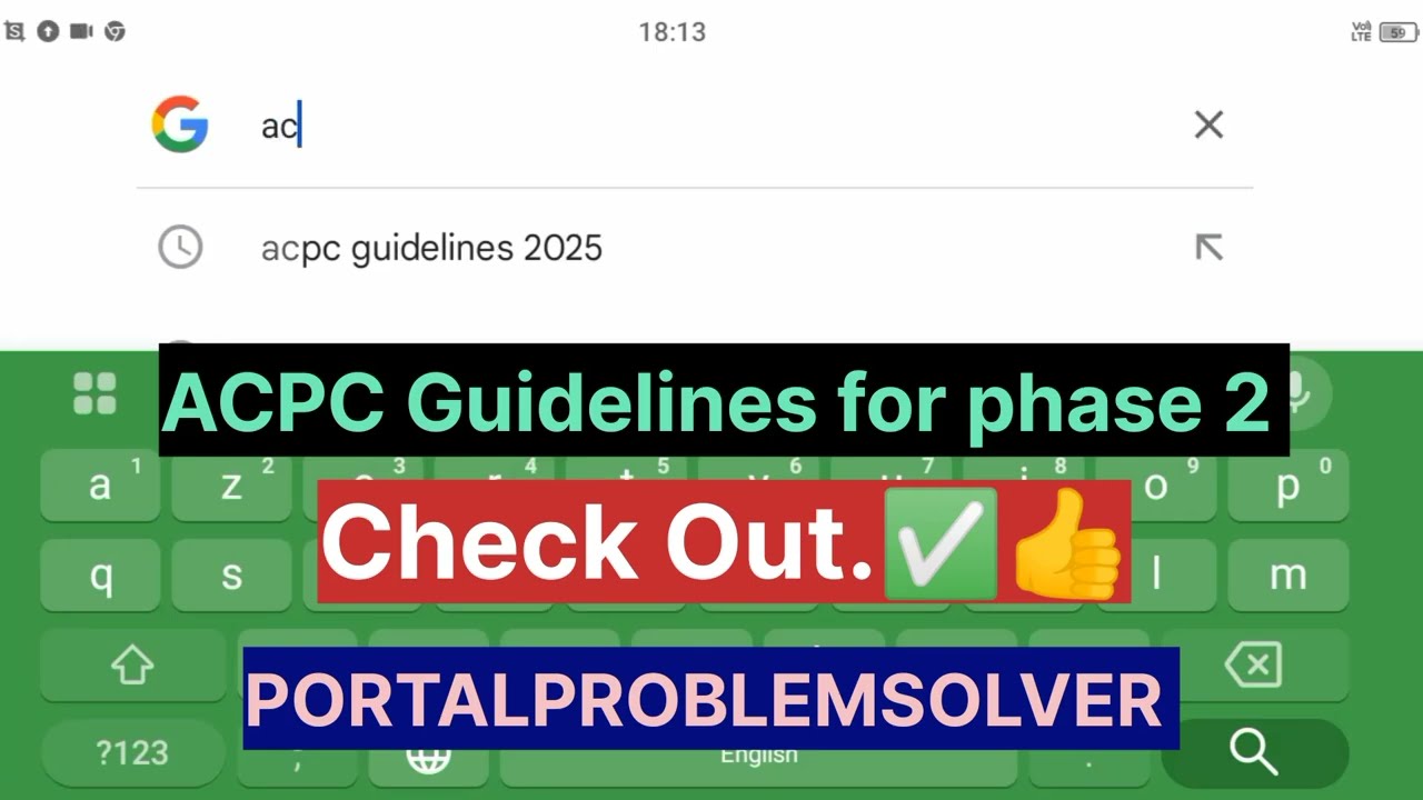 ACPC 2025 Full Guide🔥| Admission Process, Documents, Dates & Tips! | Must Watch for Gujarat Students