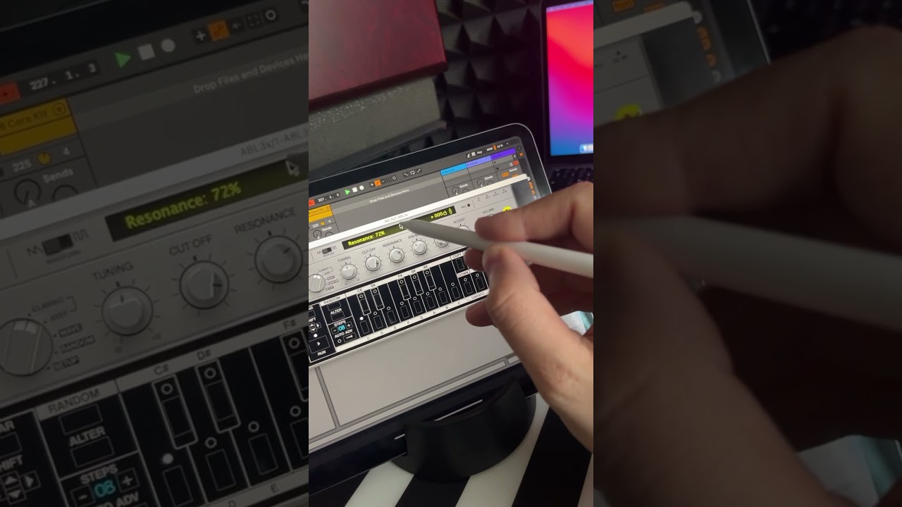 Ableton Live, İpad, Macbook Air M1, Apple Pencil, Abl3
