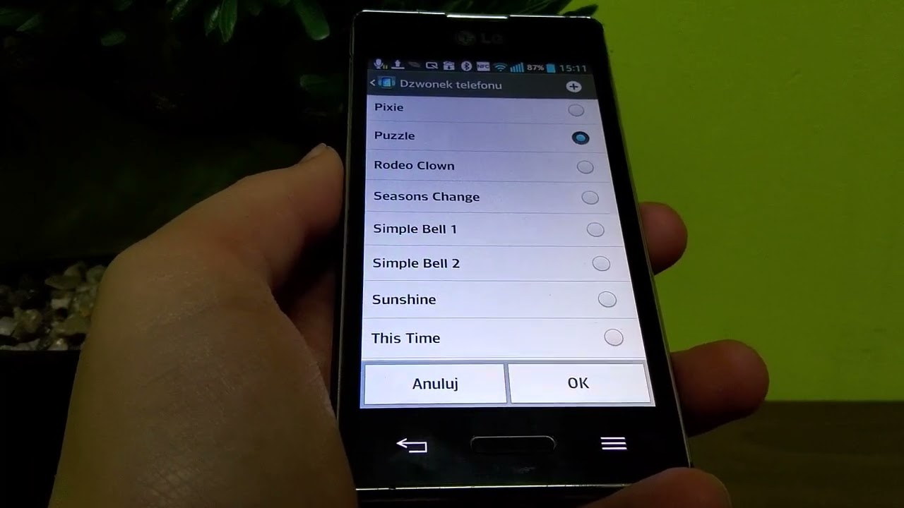 LG Optimus L5 II E460 - Ringtones | odc. 104 II