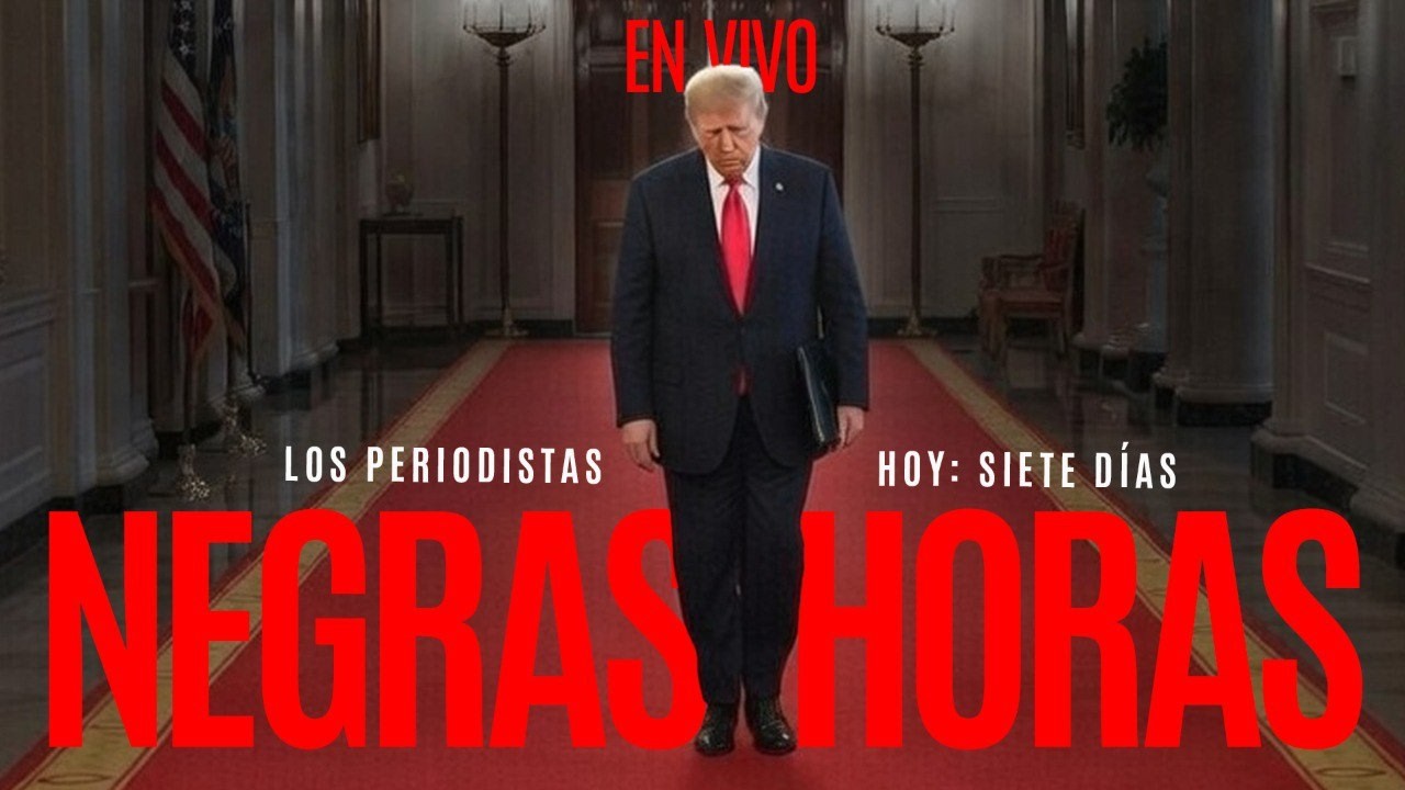 #EnVivo ¬ #LosPeriodistas ¬ Ni la guerra contra Irán salva a Trump ¬ Hoy: Siete Días