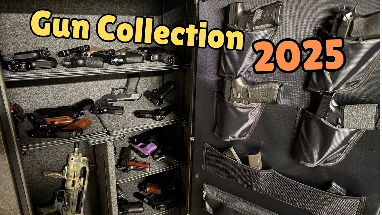 Gun Collection -  2025 (Beretta, Sig, Walther, Smith & Wesson, Browning, 1911, Colt, Springfield)