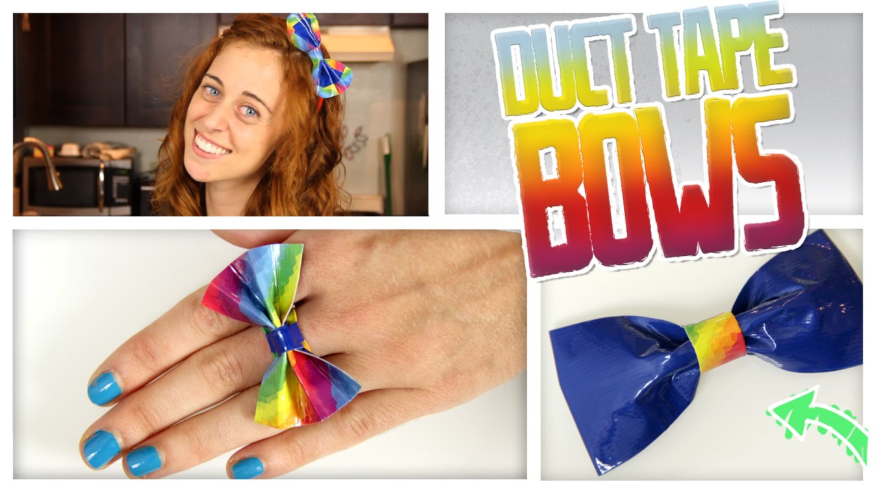 DIY Duct Tape Bows! - Do It, Gurl