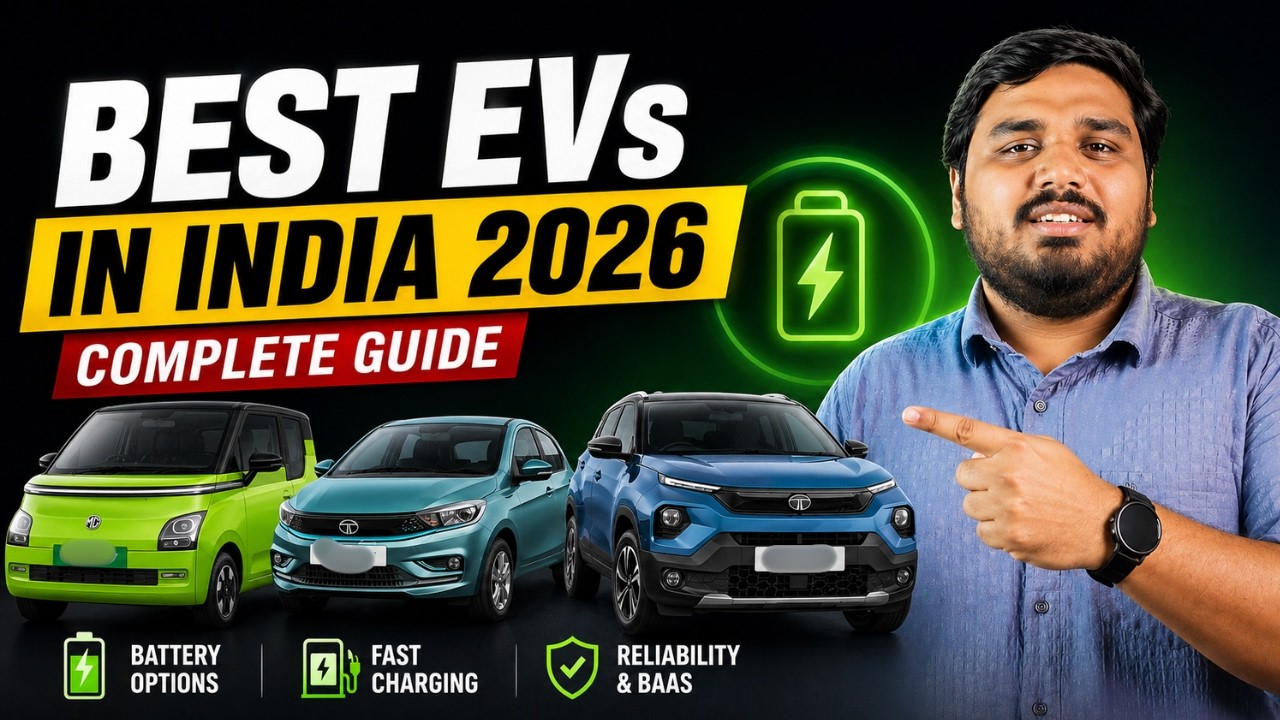 Best EV Cars to Buy in 2026 - Best EV in India