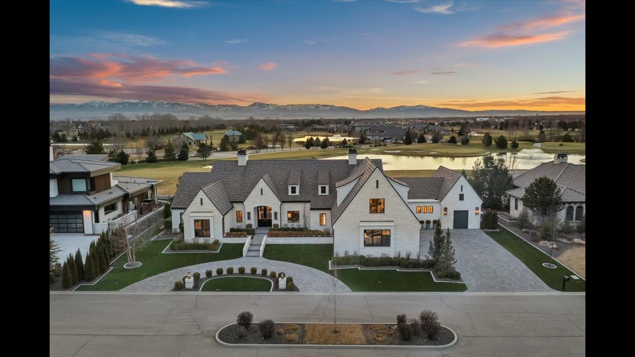 6636 Spurwing Way, Meridian ID | Architectural Masterpiece Tour | Golf Course Estate w/ Resort Pool