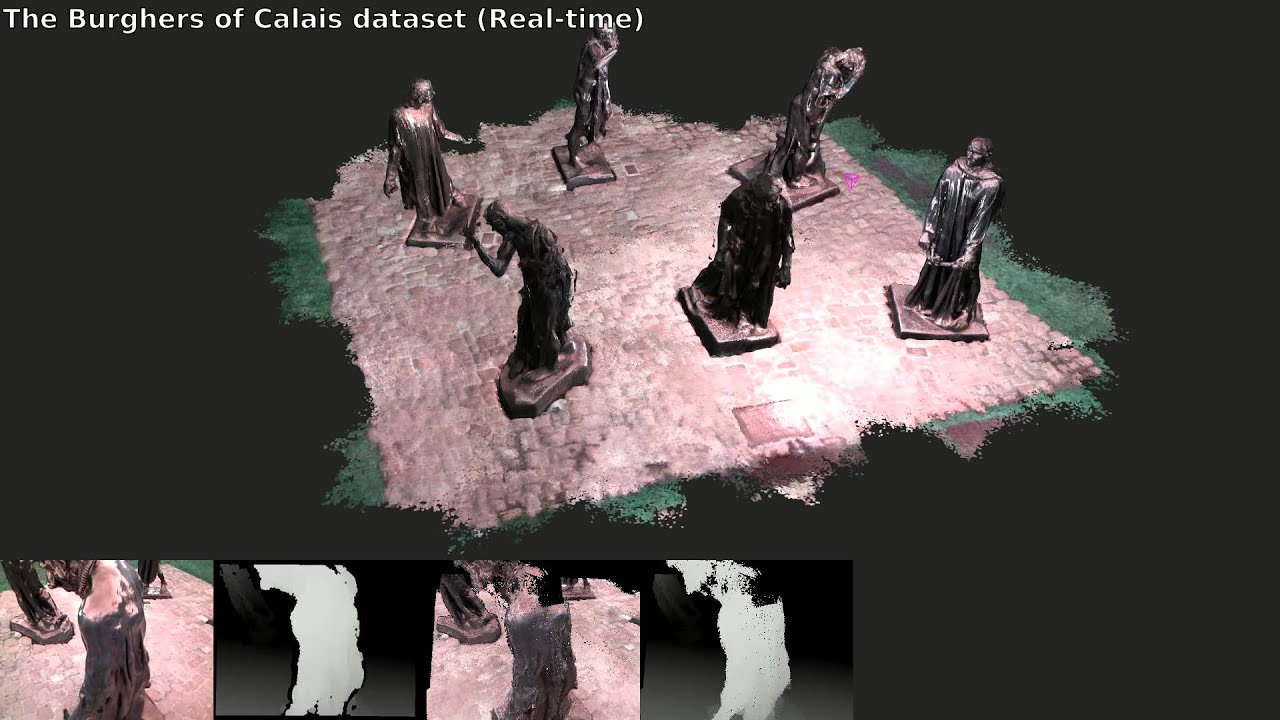 ElasticFusion: Dense SLAM Without A Pose Graph (Extras)