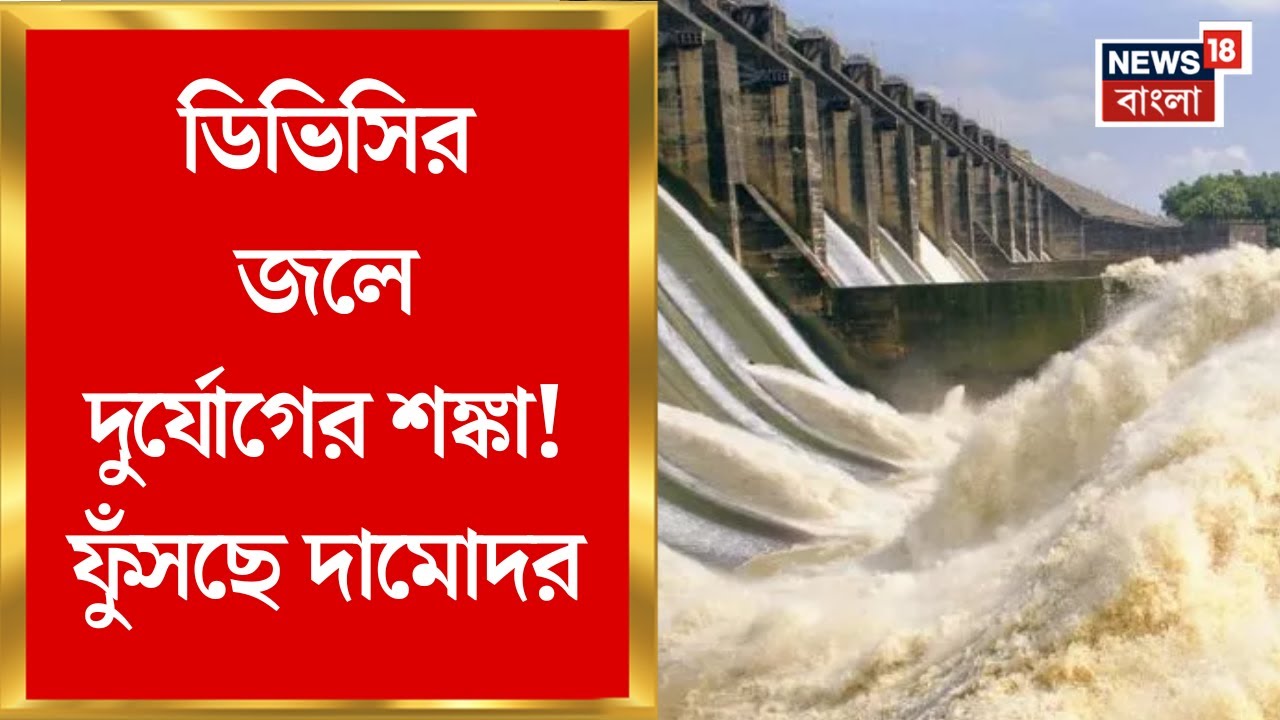 DVC Water Release |  প্রতিদিনই জল ছাড়ছে ডিভিসি, ফুঁসছে দামোদর, আতঙ্ক বাড়ছে নদী পাড়ে
