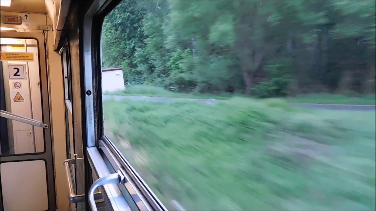Večerní jízda rachotícím Béčkem /zvuky kolejí #8/